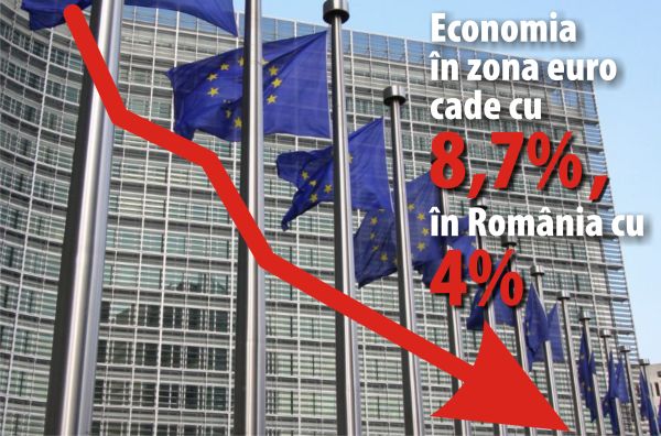 Comisia Europeană înrăutăţeşte perspectiva zonei euro şi menţine contracţia României Comisia Europeană înrăutăţeşte perspectiva zonei euro şi menţine contracţia României
